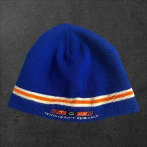 Teton Gravity Research Sports Media Multicolor Striped Beanie